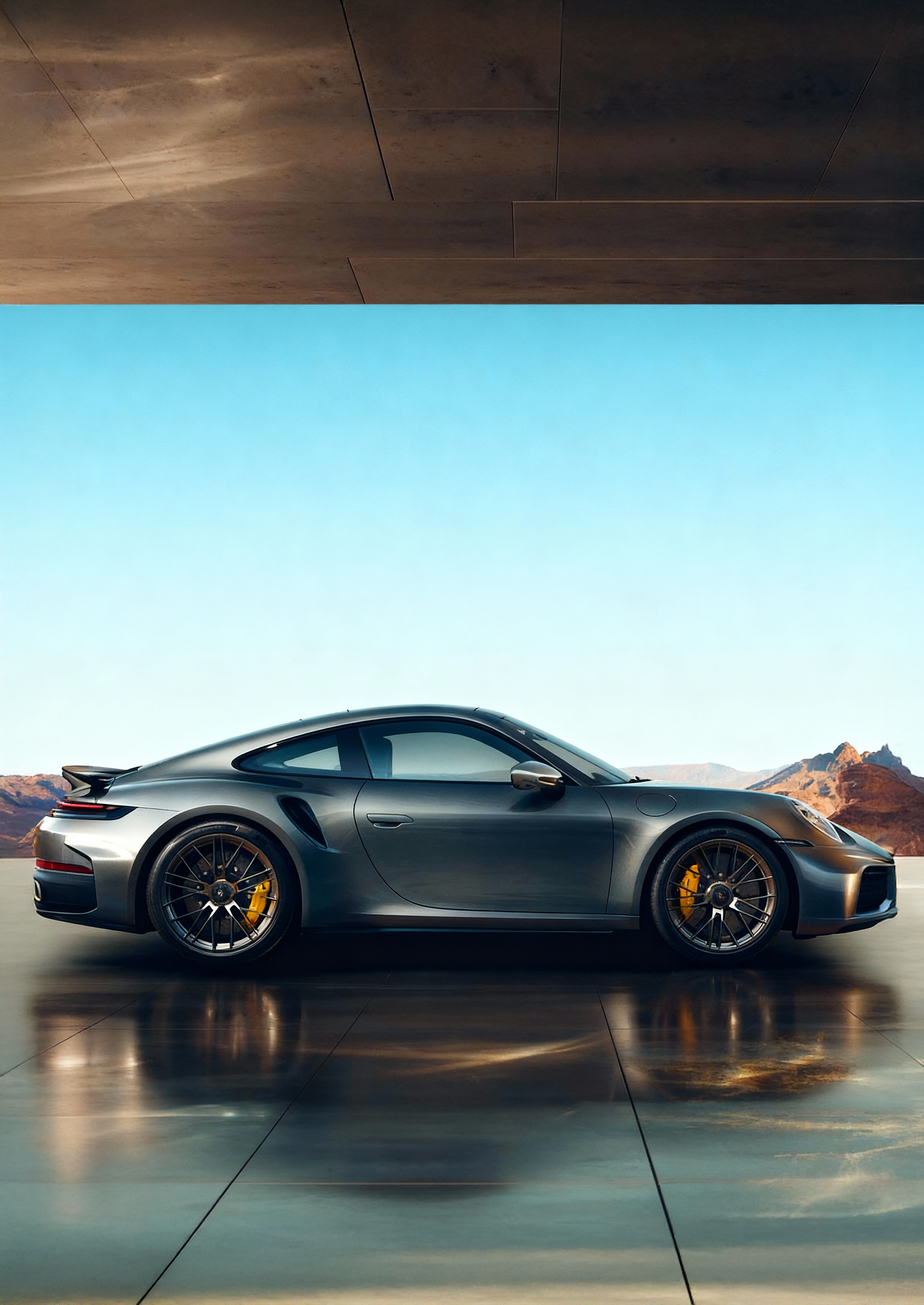 Porsche 911 Turbo S Plakat