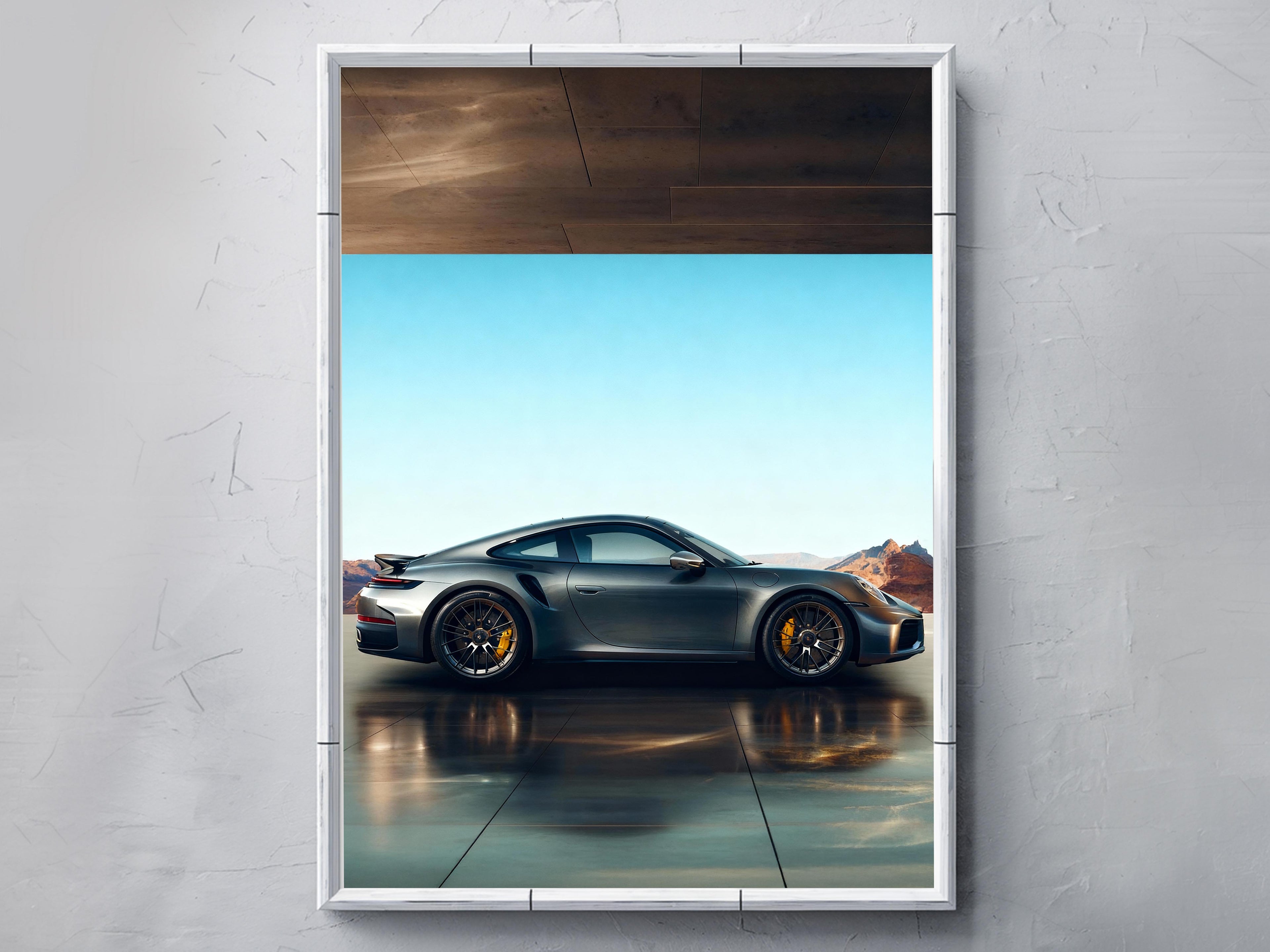 Porsche 911 Turbo S Plakat